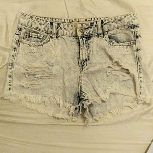 ⭐ [5/$15] Blue Spice Acid Wash Shorts